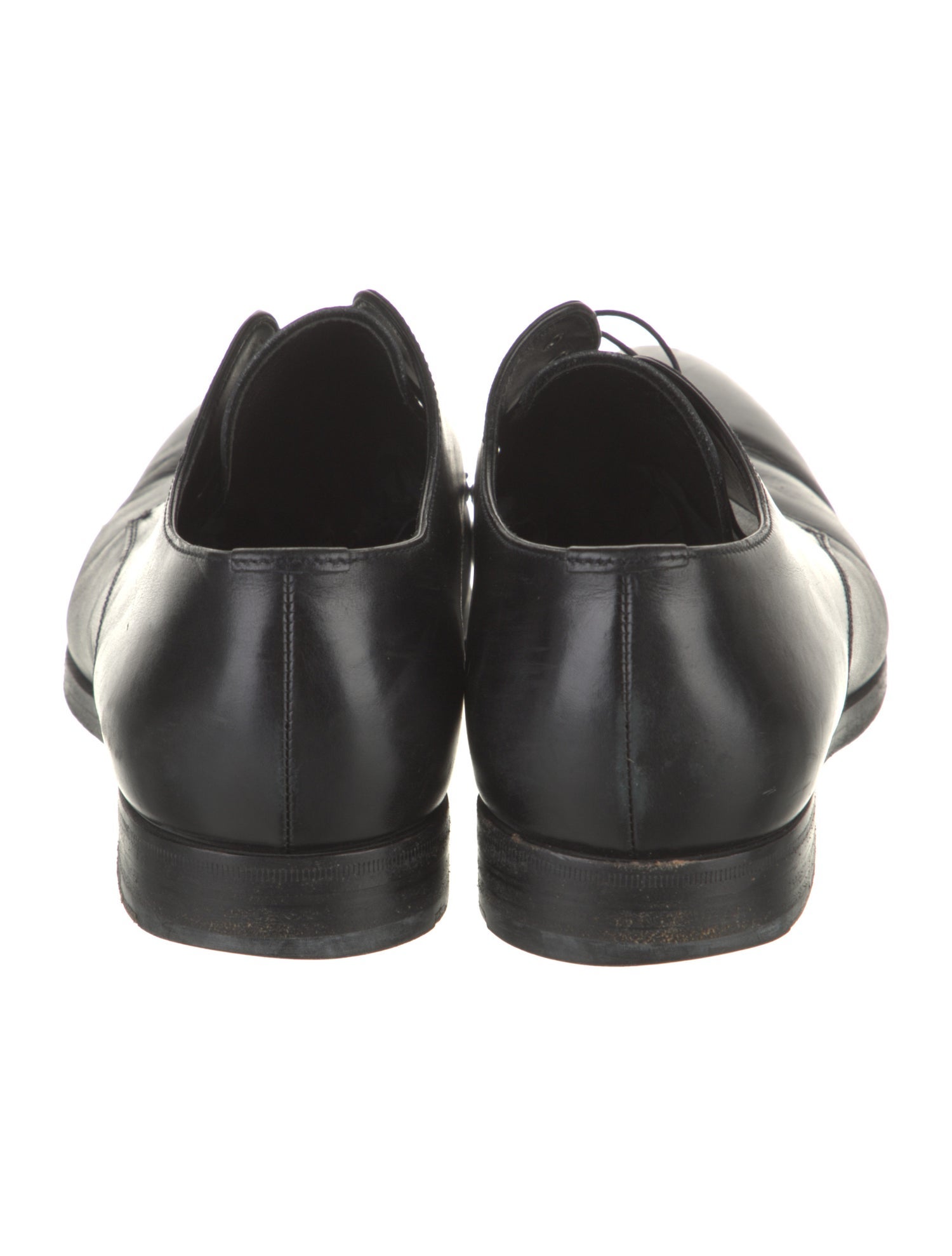 Prada Leather Derby Shoes